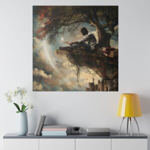Freedom In Books, Matte Canvas